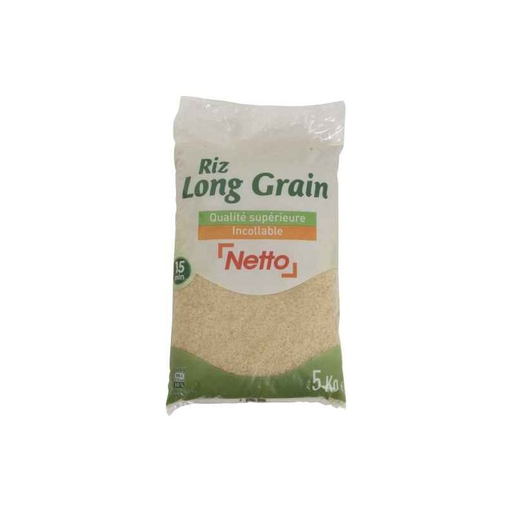 [3250392408916] NETTO Arroz agulha solto 5 kg