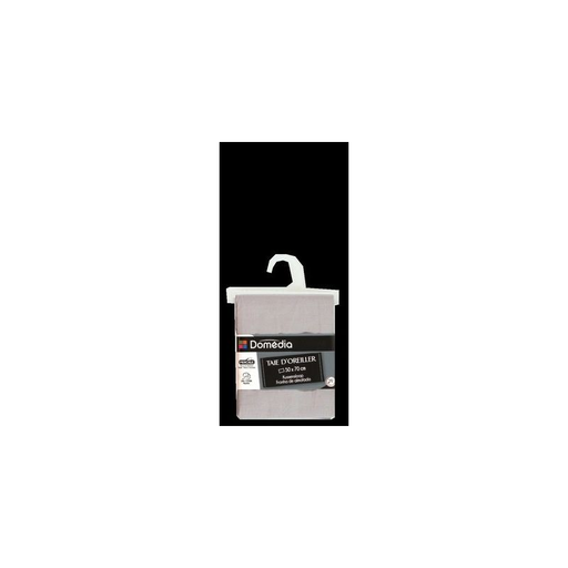 [3250392424336] DOMEDIA Percale Pillowcase 63X63 Grey
