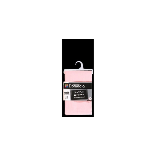 [3250392424435] DOMEDIA Percale Flat Sheet 240X300 Pink
