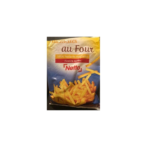 [3250392464622] NETTO Allumettes de Pommes de Terre au Four 750 g