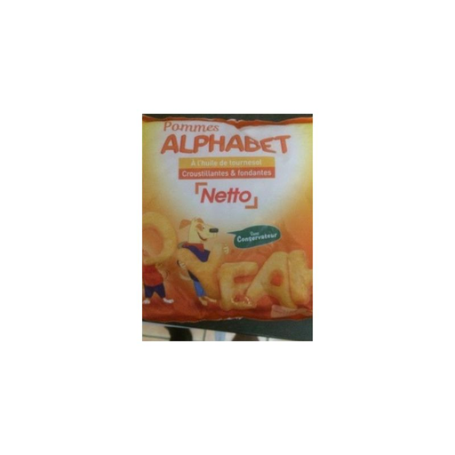 [3250392476830] NETTO Pommes de terre Alphabet 600 g