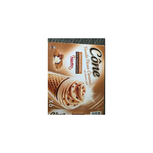 [3250392485559] NETTO Conos Vainilla Pecan 660 g