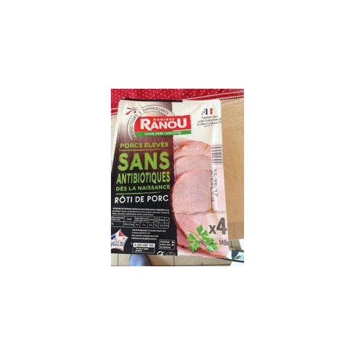 [3250392489748] RANOU Pork Roast Antibiotic-Free 140 g