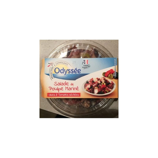 [3250392539054] ODYSSÉE Marinated Octopus Salad 130 g