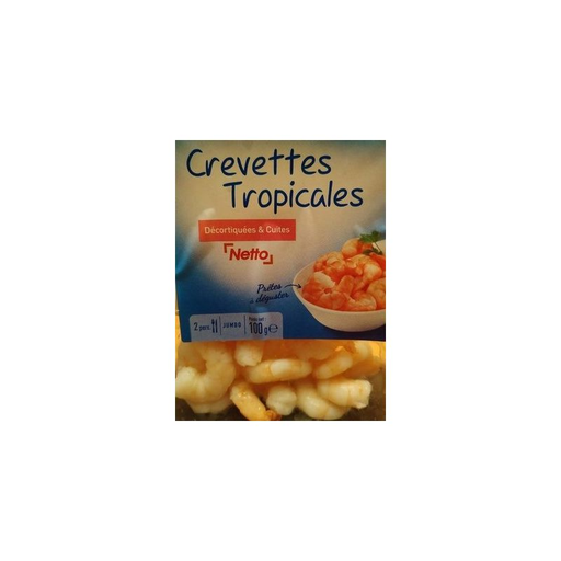 [3250392559328] NETTO Tropical Jumbo Shrimp ASC 100 g