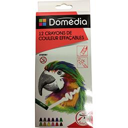 [3250392560867] DOMÉDIA Lápis de cor apagáveis pacote de 12