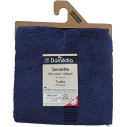 [3250392998691] DOMÉDIA 100% Cotton Towel Navy 50 x 100cm