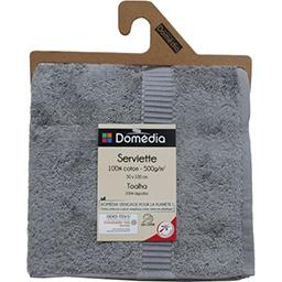 [3250392998714] DOMÉDIA 100% Cotton Towel 50 x 100cm Grey, 1 unit