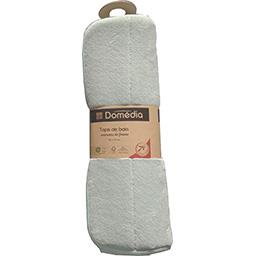 [3250393002434] DOMÉDIA Alfombra de baño memoria de forma 45 x 75cm, verde
