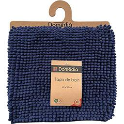 [3250393002496] DOMÉDIA Alfombra de baño 60 x 90cm azul marino