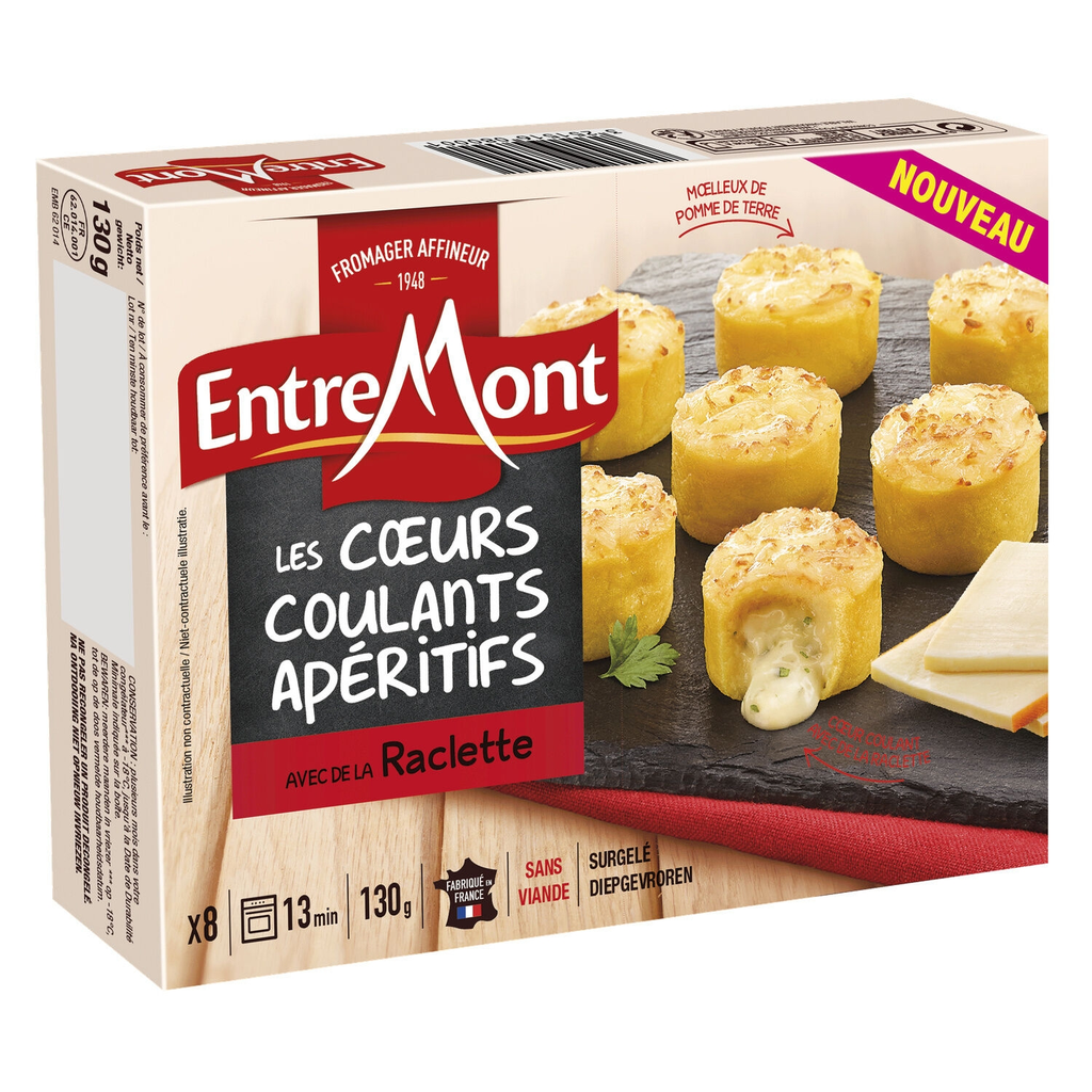 ENTREMONT Potato Appetizers with Raclette Filling 130 g