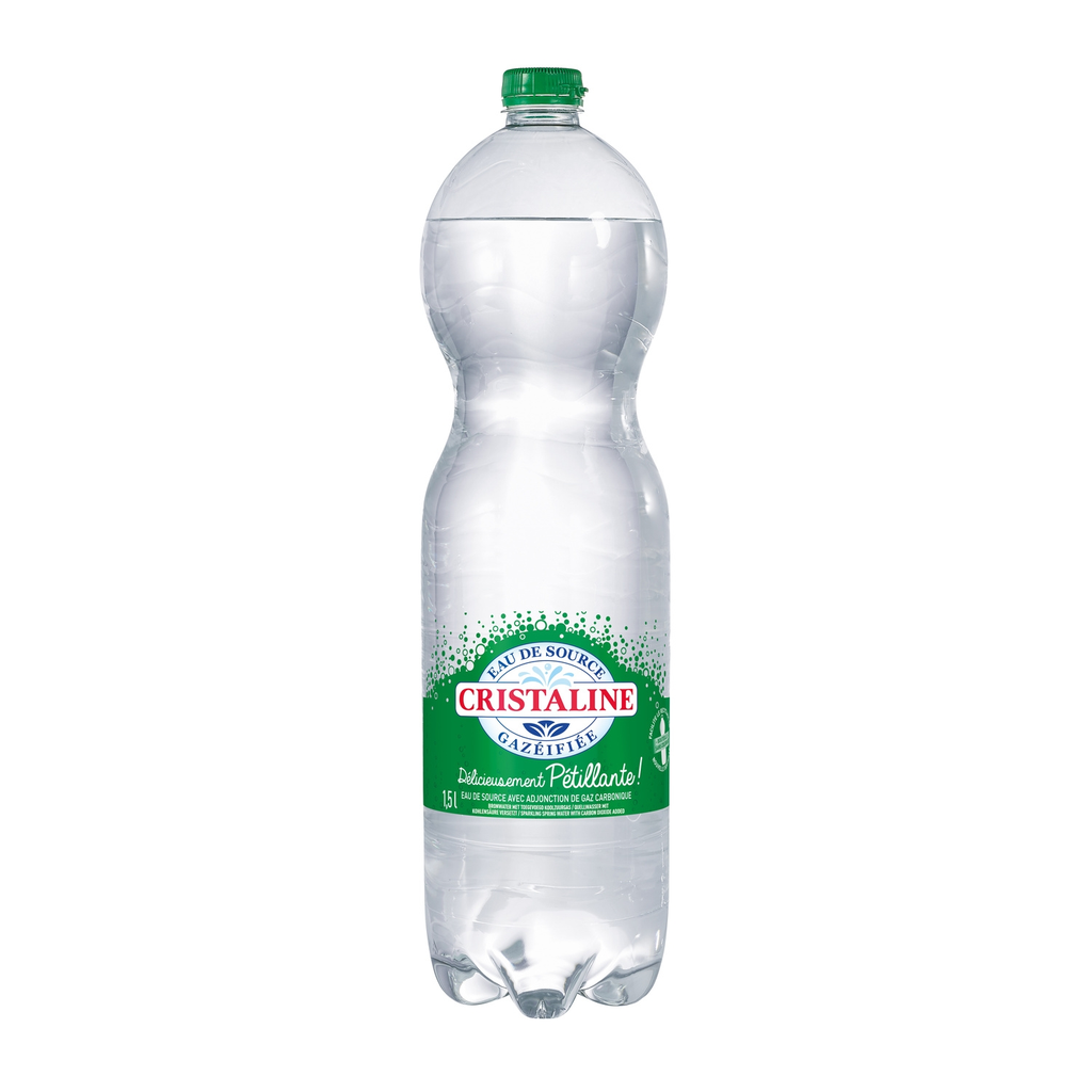 CRISTALINE Sparkling Spring Water 1.5 L