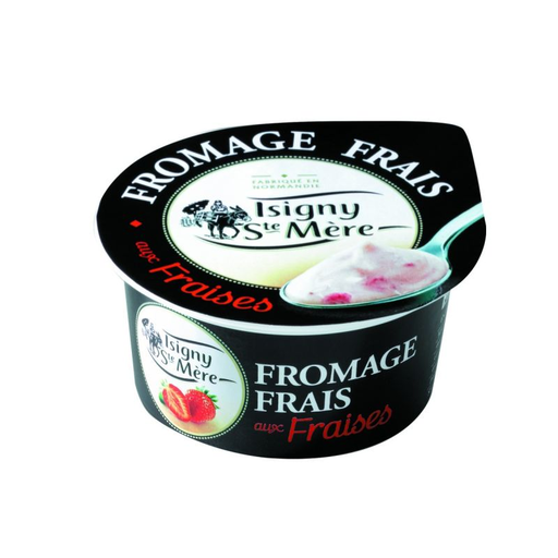 [3254550048587] ISIGNY Fresh Cheese Strawberries 150 g