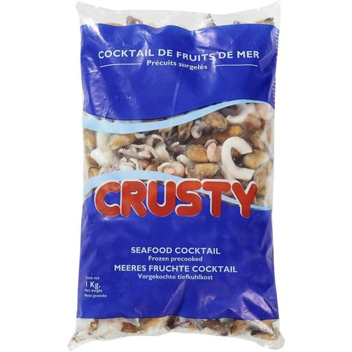 [3254612611636] CRUSTY Cóctel de marisco precocinado congelado 1 kg