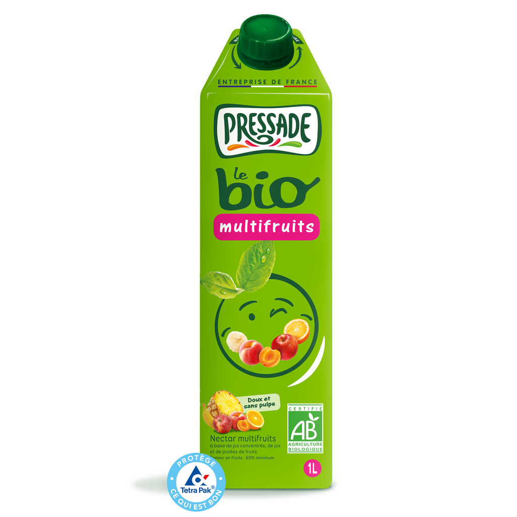 PRESSADE Nectar multifruits bio 100 cl