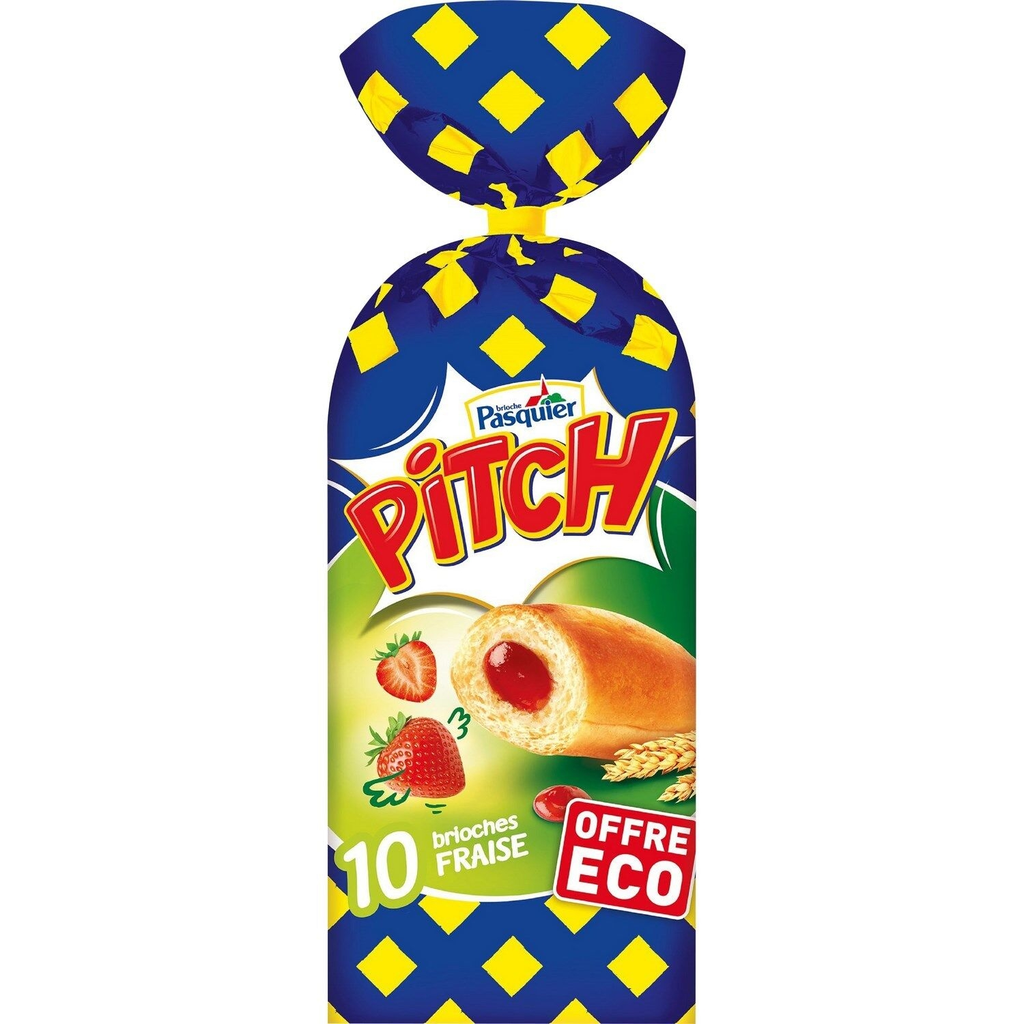PITCH Brioches fraise 385 g