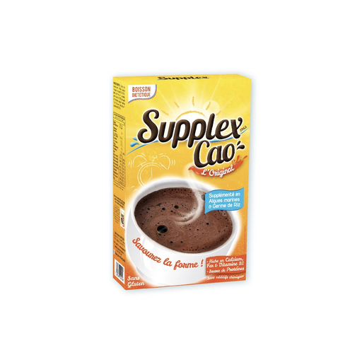 [3258260000125] SUPPLEX CAO Preparado lácteo em pó com cacau magro sem glúten 800 g