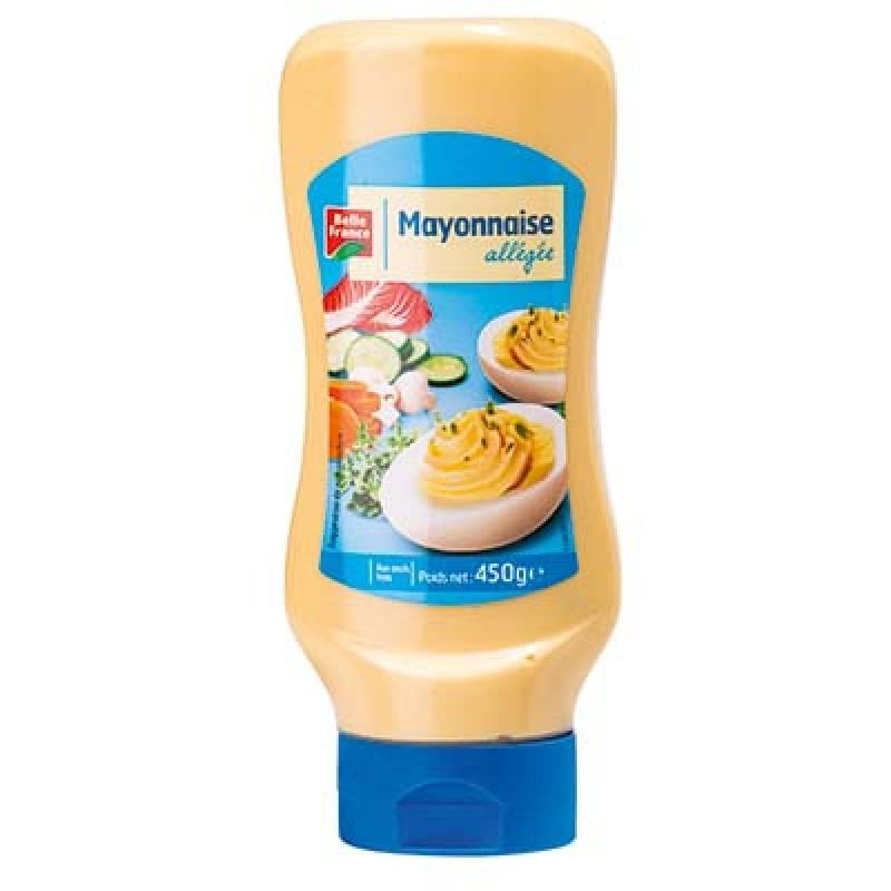 BELLE FRANCE Light Mayonnaise Top Down 450 g