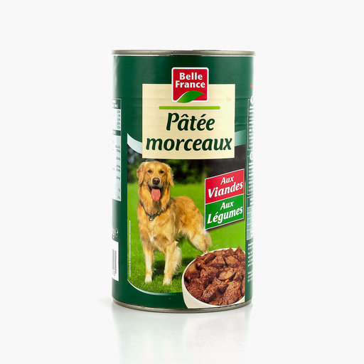 [3258561270173] BELLE FRANCE Dog Wet Food Meat and Vegetables 3x200g