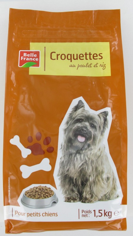 Belle France Croquet.Poulet Riz P'Tits Chiens 1Kg5 B.France