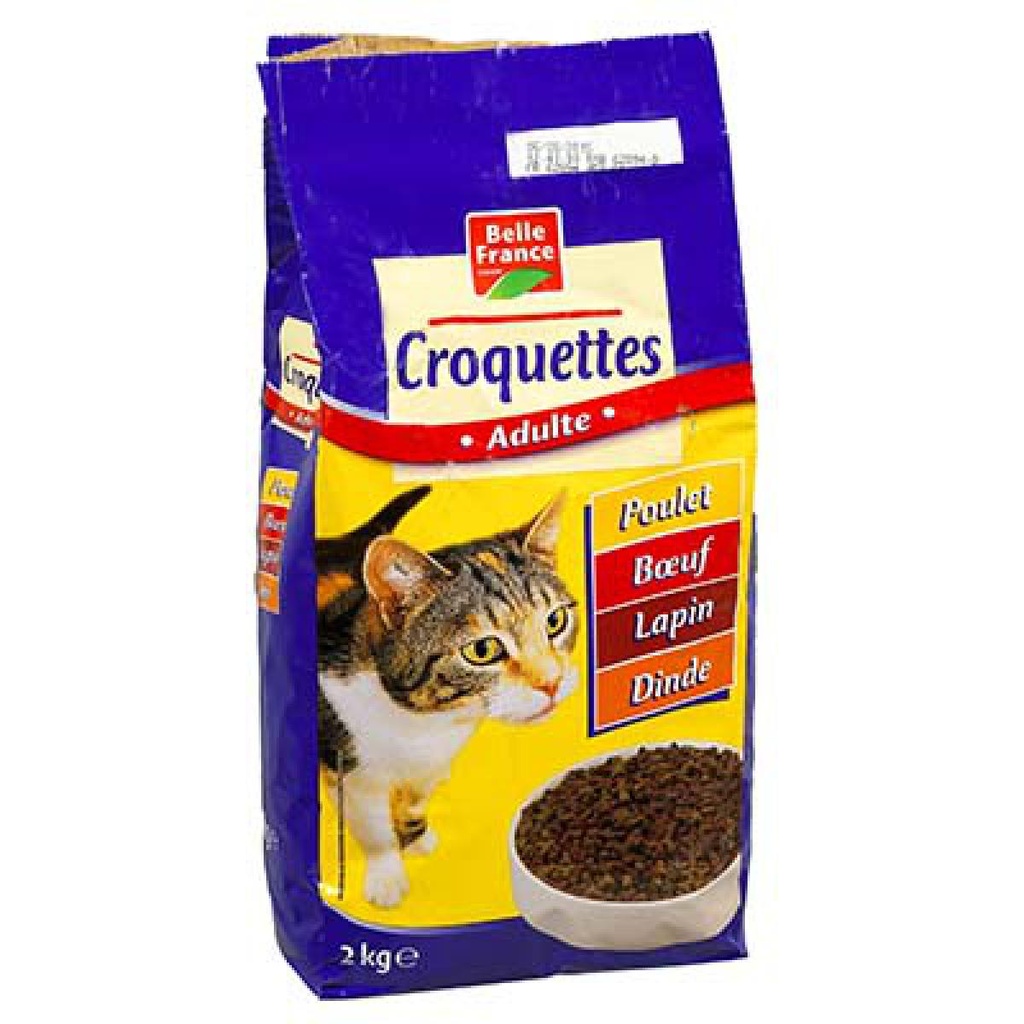 Belle France Croq.Poulet Chat 2Kg Bf