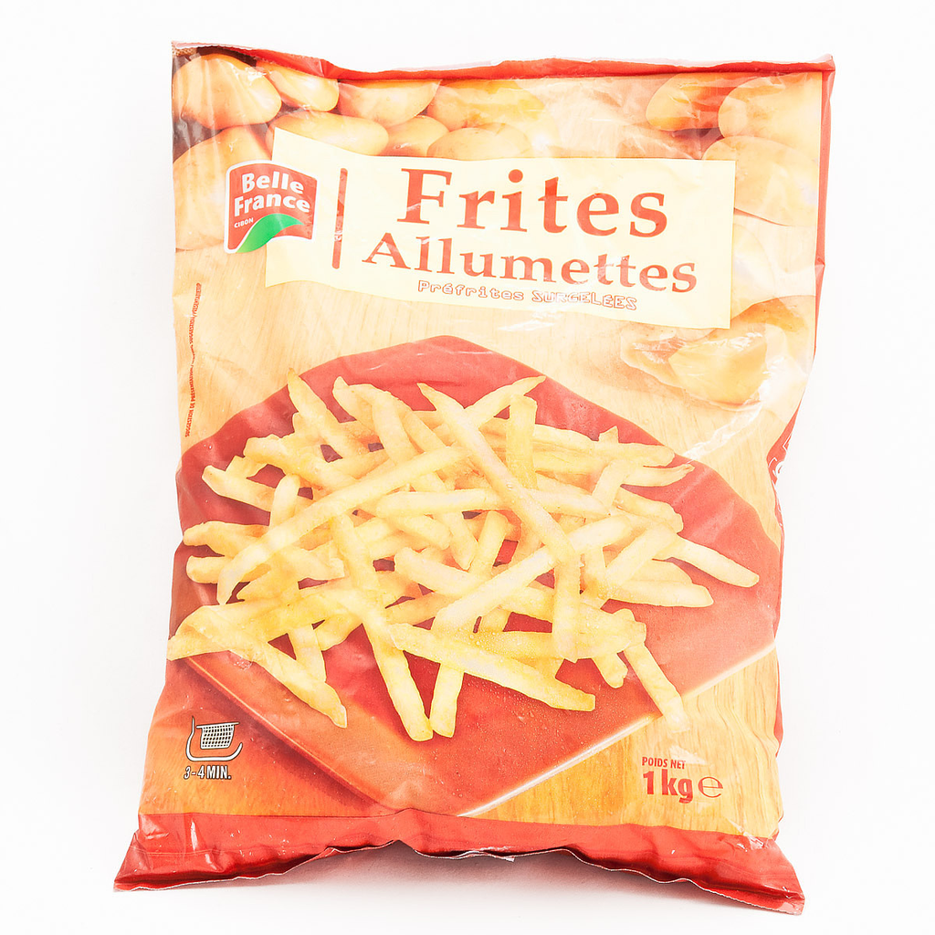 BELLE FRANCE Frites Allumettes 6/6 1 kg