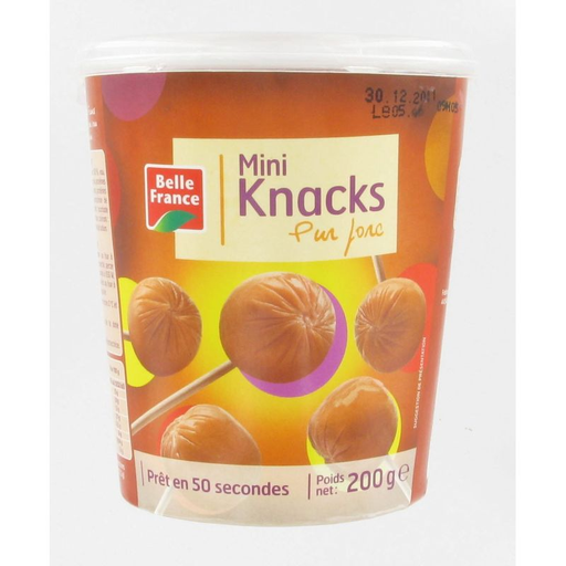 [3258561462233] BELLE FRANCE Mini Knack Pork Strasbourg Sausages 200 g