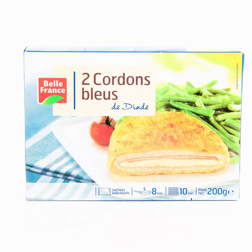 [3258561470412] BELLE FRANCE Turkey Cordon Bleu 200 g