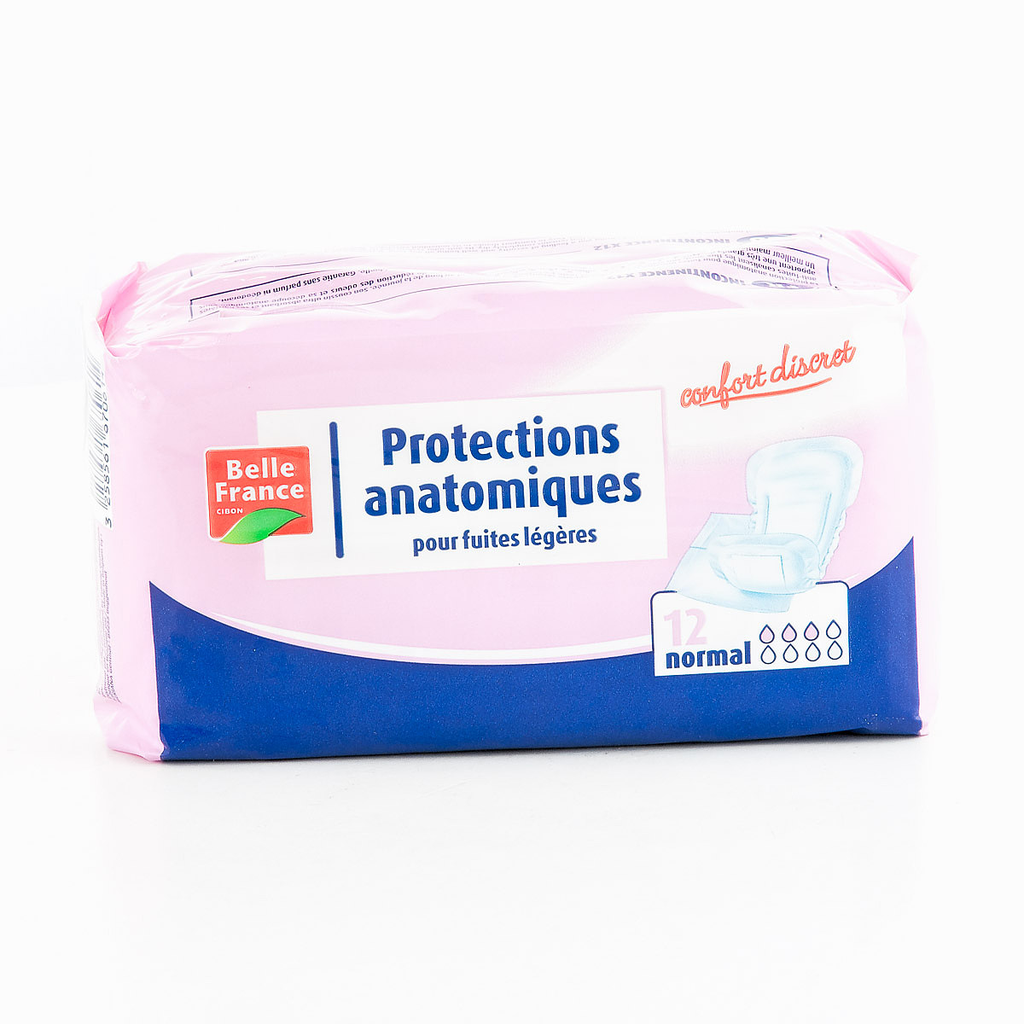 BELLE FRANCE Incontinence Pads X12
