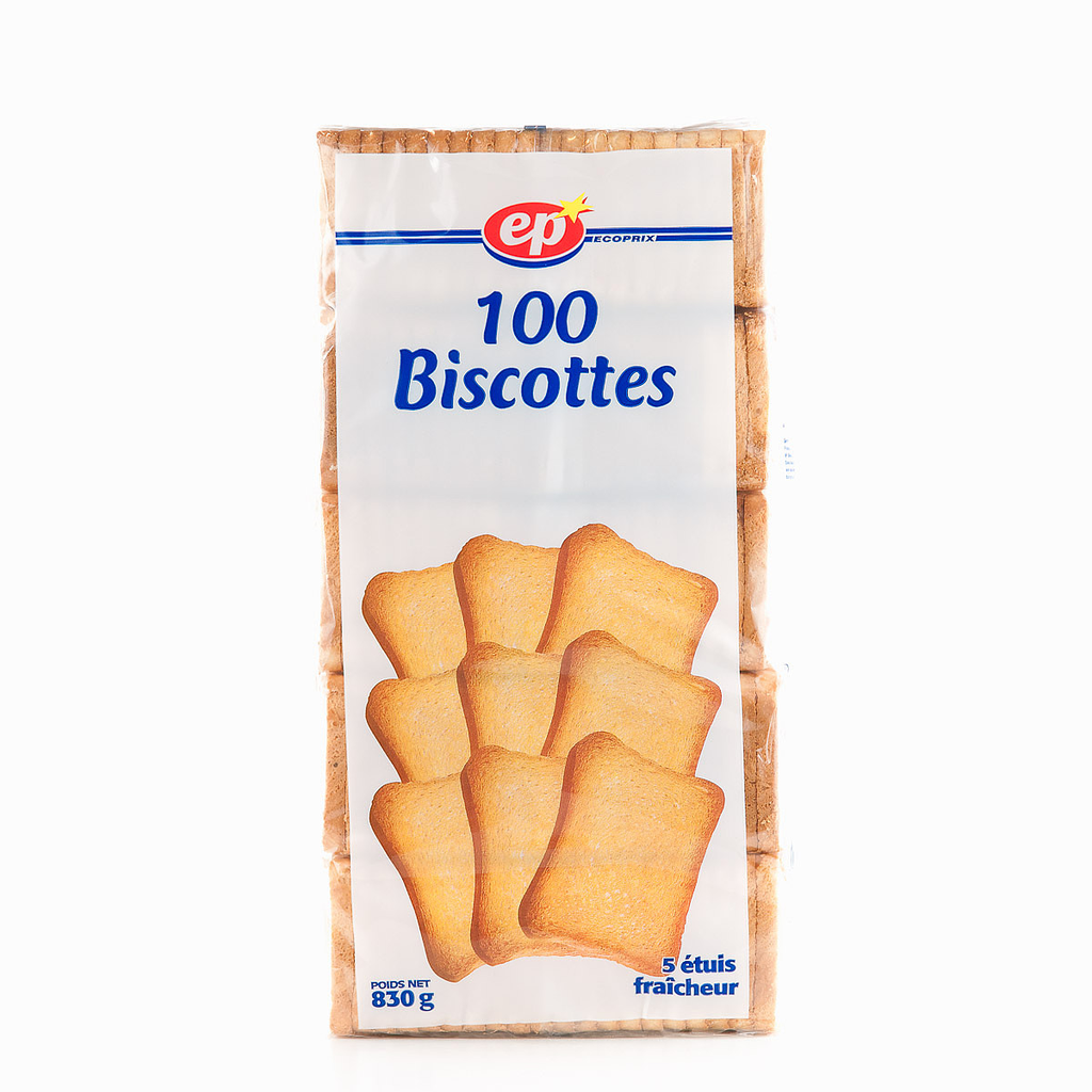 ECOPRIX Rusk 100 Slices 830 g
