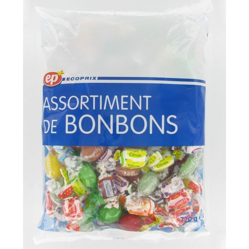 ECOPRIX Assorted Spicy Candy Bag 720 g