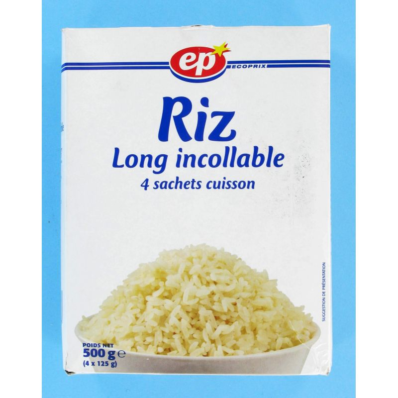 ECOPRIX Riz en sachets cuisson 4x125g