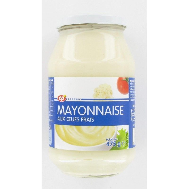 ECOPRIX Mayonesa con aceite de colza 470 g