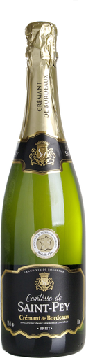 [3259860641831] COMTESSE DE SAINT PEY Crémant de Bordeaux AOP Brut 75 cl