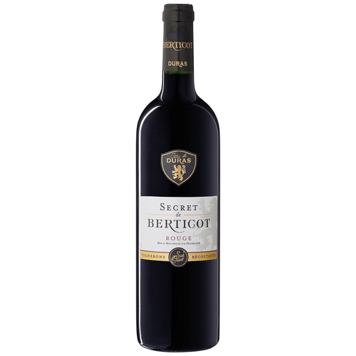 [3259860653612] SECRET DE BERTICOT Vinho Tinto A.O.P. Côtes de Duras 750 ml