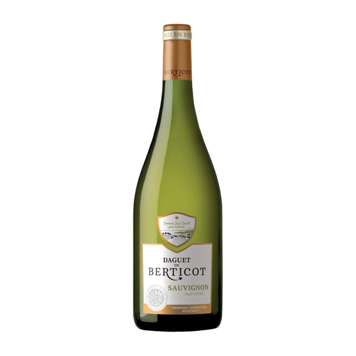 [3259861651228] DAGUET DE BERTICOT SAUVIGNON White Wine IGP Atlantique 750 ml