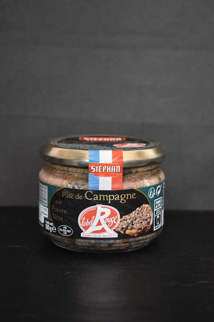 VERT Pâté de campagne au poivre 180 g
