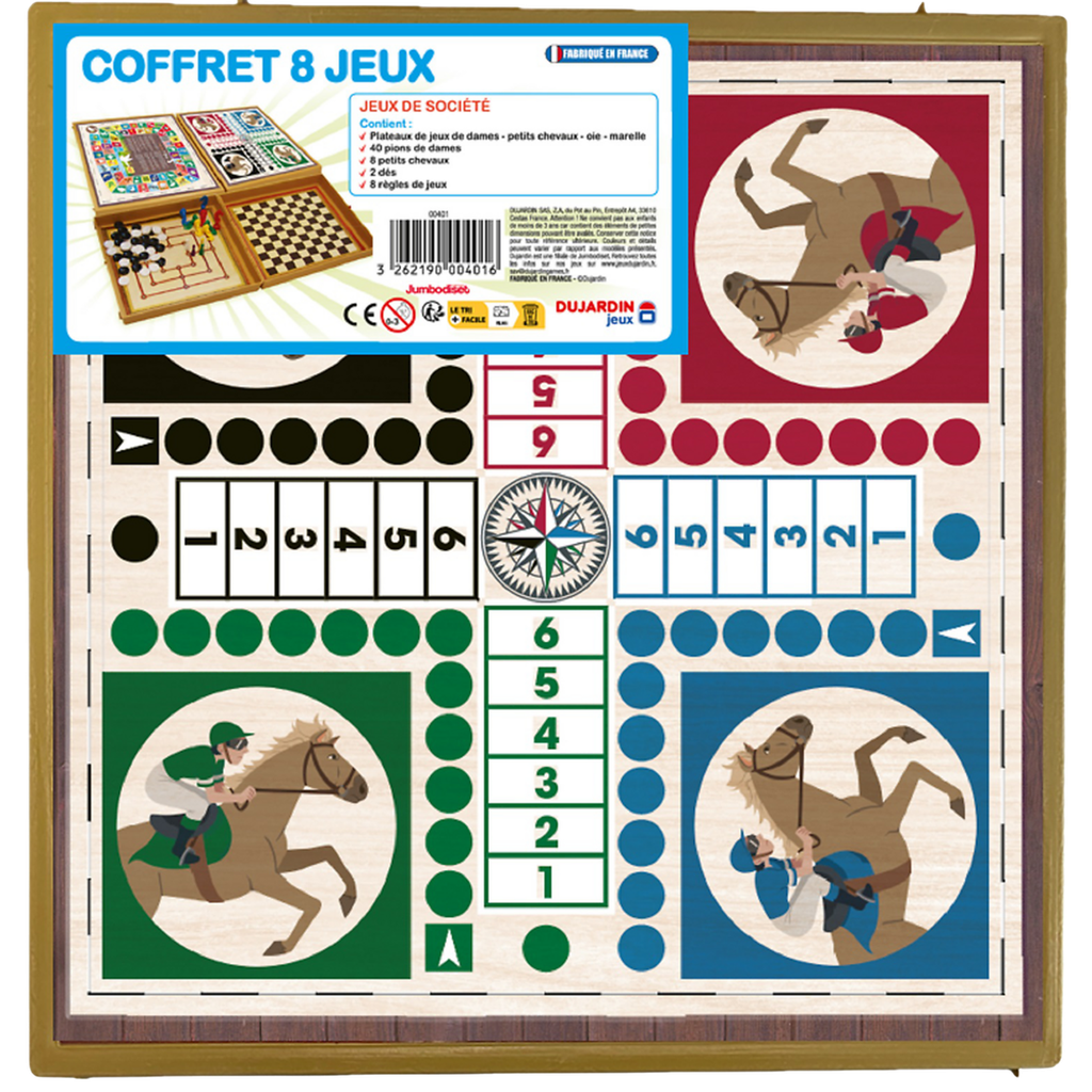 DUJARDIN Caja 8 Juegos Estándar le coffret