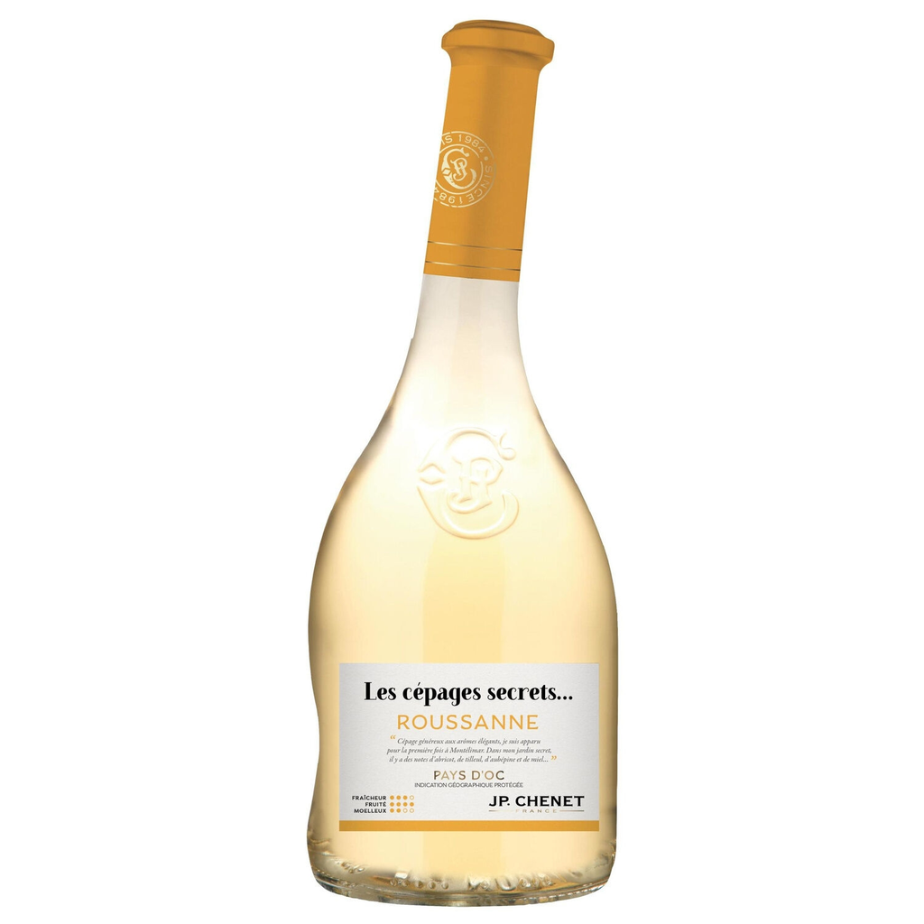 JP. CHENET White Wine Les Cépages Secrets Roussanne 75 cl
