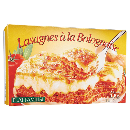 [3264295300390] 1ER PRIX Lasagnes à la bolognaise 1 kg