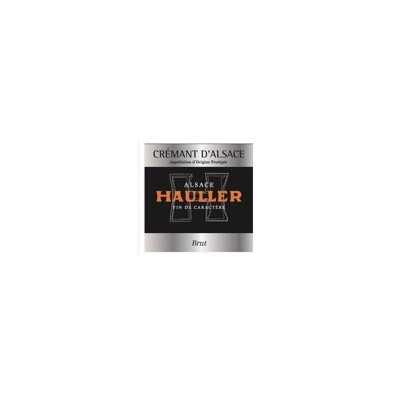 HAULLER Crémant d'Alsace brut blanc 75 cl