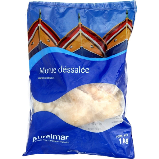 [3265220019806] AURELMAR Bacalao desalado 1 kg