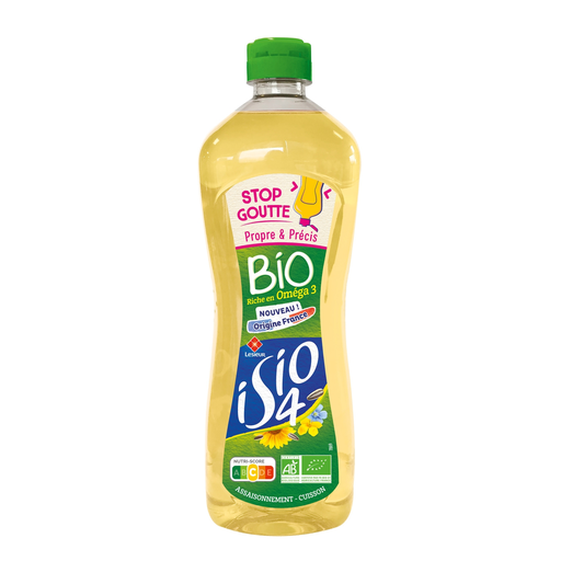 [3265470005048] ISIO Óleo Combinado 4 Óleos de Sementes, Stop Goutte Bio 675 ml