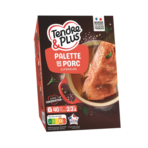 [3265980781210] TENDRE ET PLUS Cooked Pork Shoulder 700 g