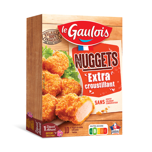 [3266980031183] LE GAULOIS Nugget's Party Chicken, 10 pieces 200 g