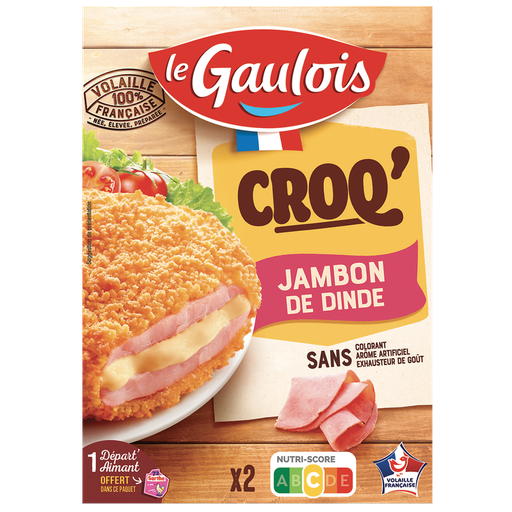 [3266980076122] LE GAULOIS Ham and cheese double layer croqs 200 g