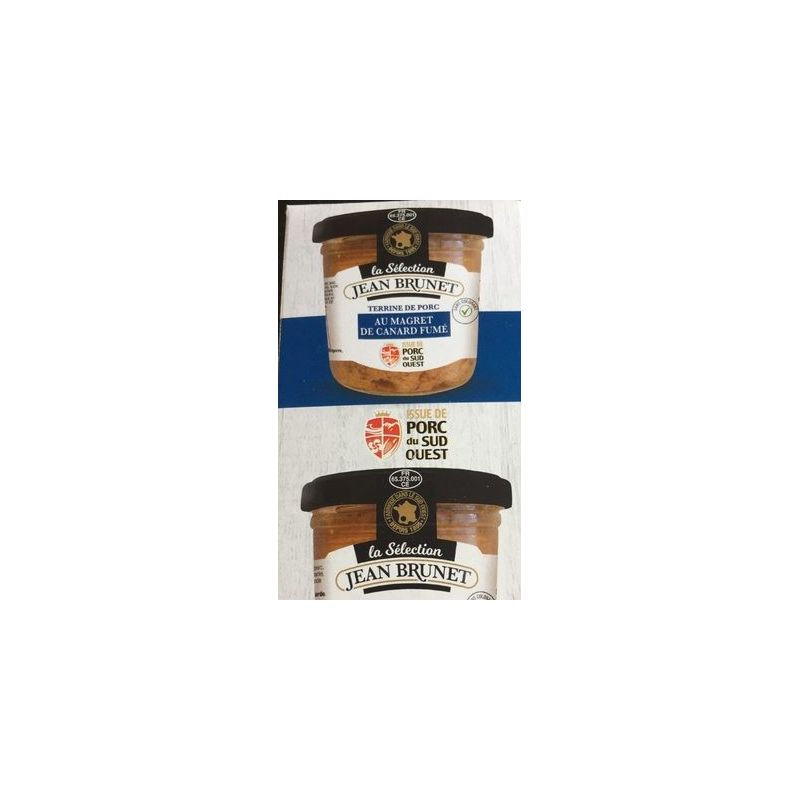 JEAN Pork and Duck Magret Terrine 2 x 90 g
