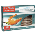 LA TABLE DES PECHEURS Gambas enteras crudas congeladas 400 g