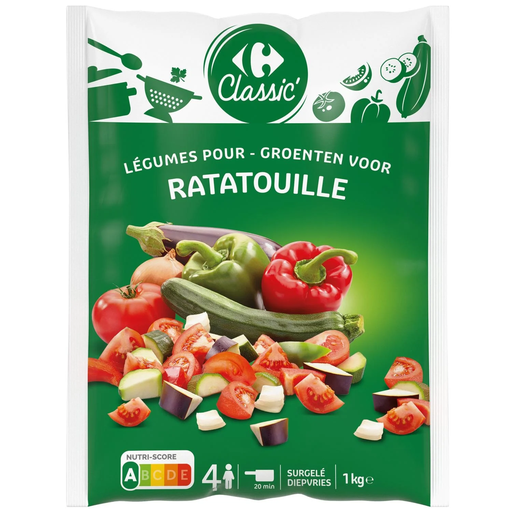 [3270190020653] CARREFOUR CLASSIC Legumes Preparados Ratatouille 1 kg