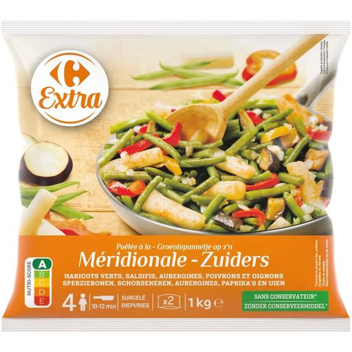 [3270190024972] CARREFOUR Salteado de Verduras Meridional 1 kg